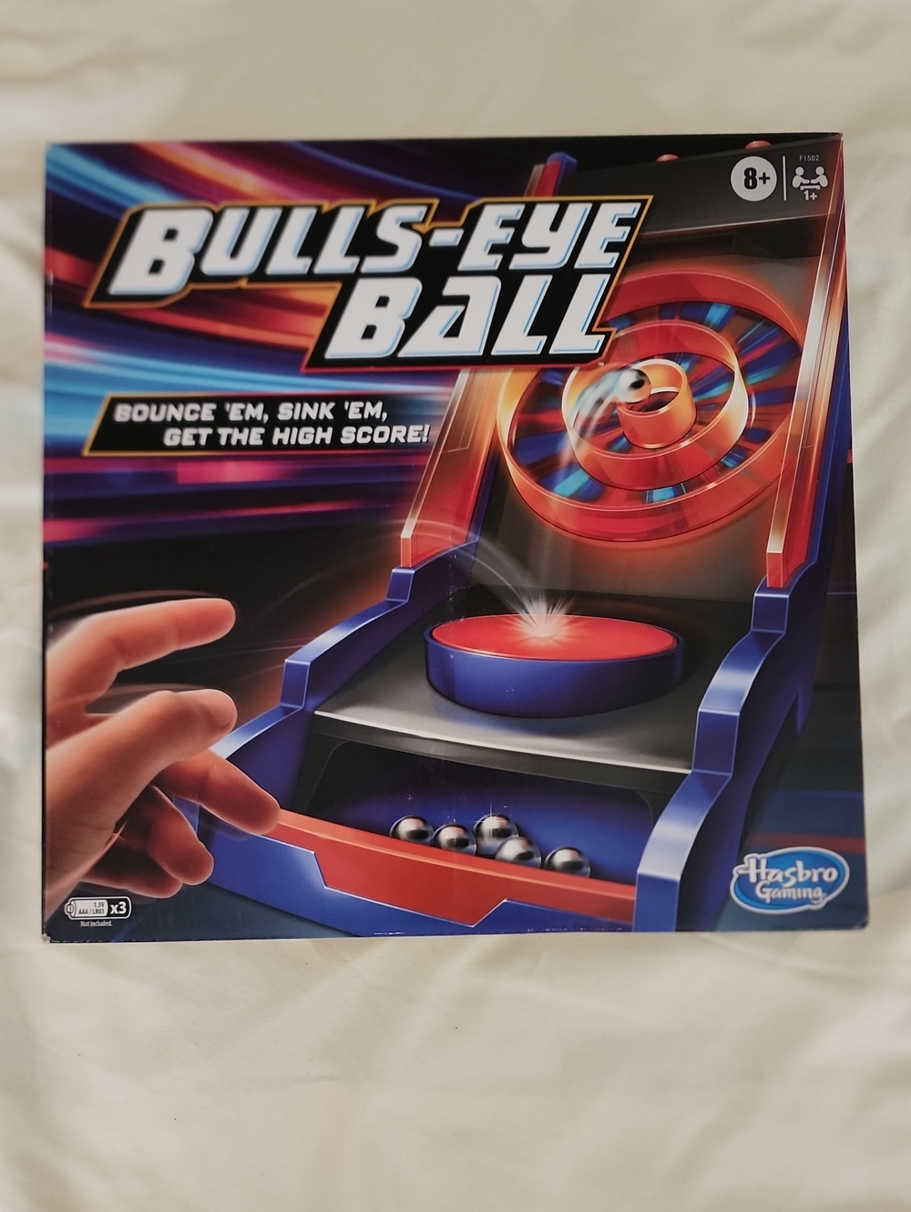 Hasbro Bulls-Eye Ball Game - New